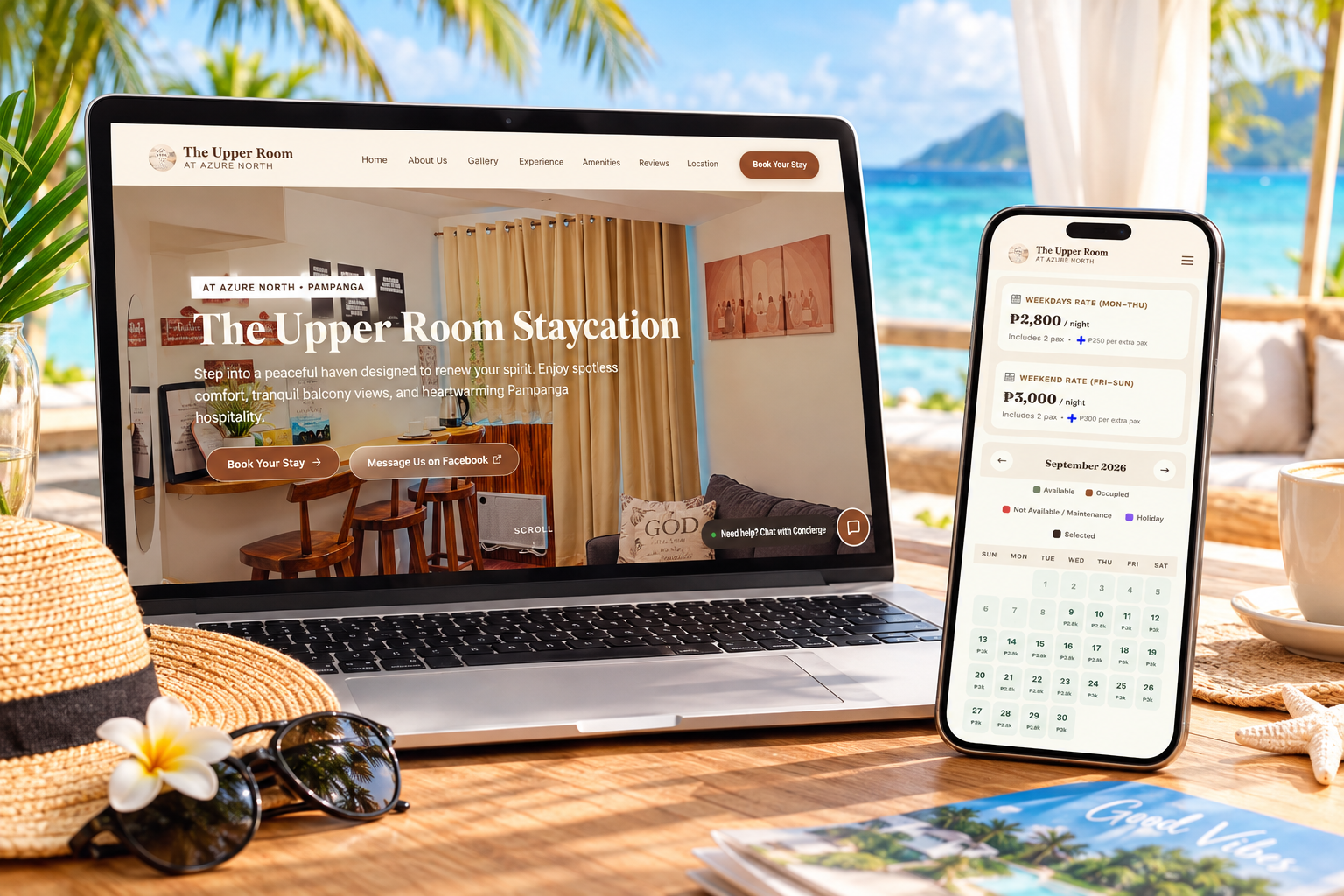 Staycation Project Showcase